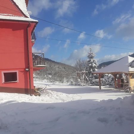 Malinowy Domek Mlynczyska Buitenkant foto