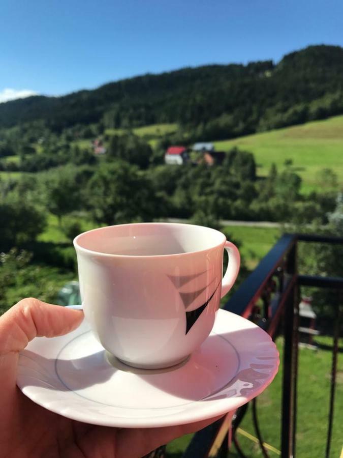 Malinowy Domek Mlynczyska Buitenkant foto