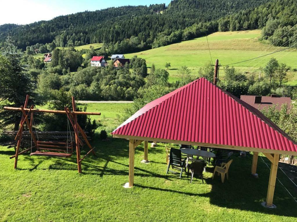 Malinowy Domek Mlynczyska Buitenkant foto