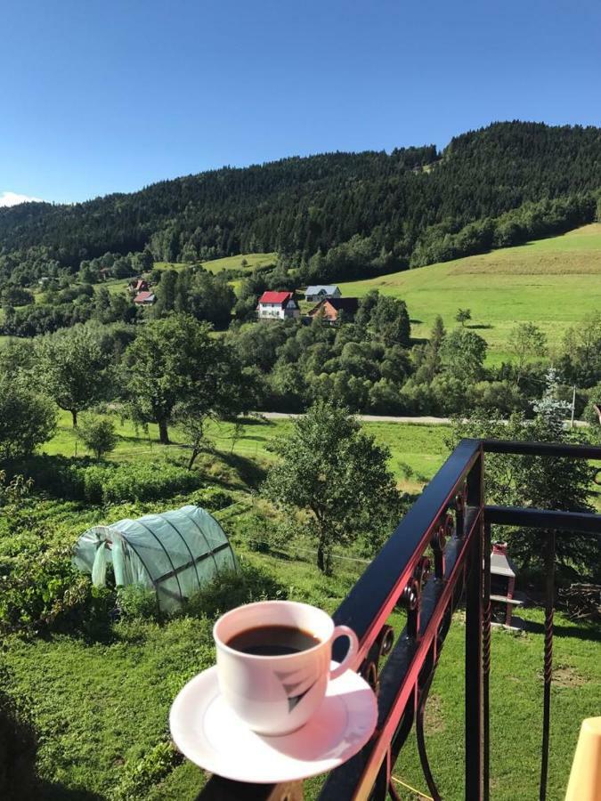 Malinowy Domek Villa Mlynczyska Buitenkant foto