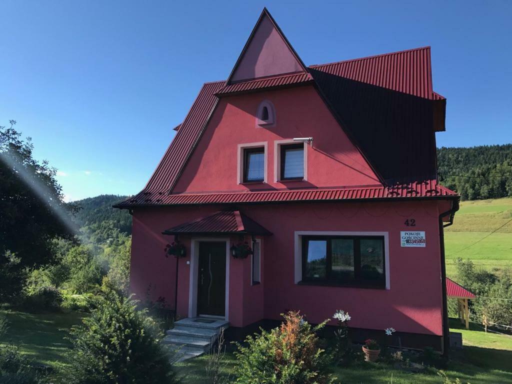 Malinowy Domek Mlynczyska Buitenkant foto
