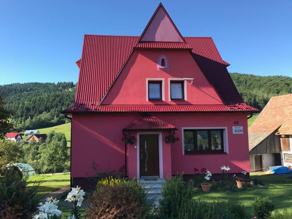 Malinowy Domek Mlynczyska Buitenkant foto
