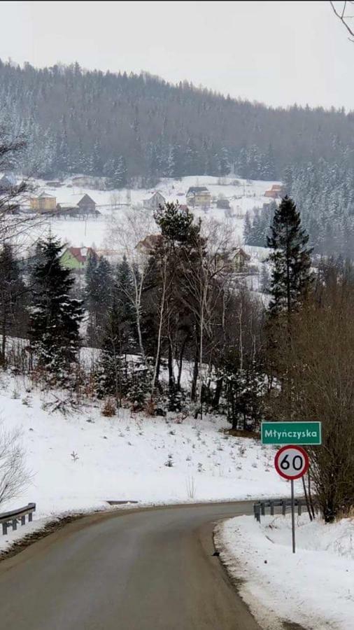 Malinowy Domek Mlynczyska Buitenkant foto