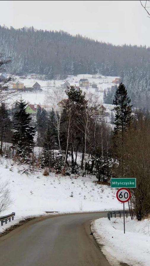 Malinowy Domek Villa Mlynczyska Buitenkant foto