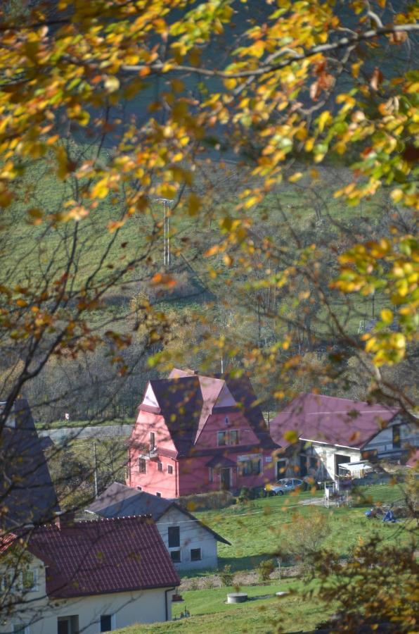 Malinowy Domek Villa Mlynczyska Buitenkant foto